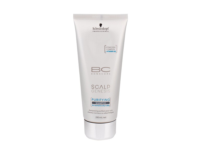 Shampoo Schwarzkopf Professional BC Bonacure Scalp Genesis  Purifying 200 ml Beschädigtes Flakon