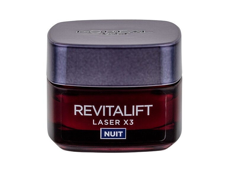Nachtcreme L'Oréal Paris Revitalift Laser X3 Night Cream 50 ml