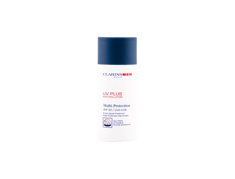 Sonnenschutz fürs Gesicht Clarins Men UV Plus Multi-Protection  SPF 50 50 ml Tester