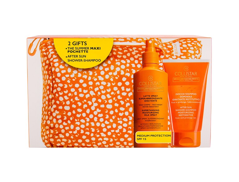 Protezione solare corpo Collistar Special Perfect Tan Supertanning Moisturizing Milk Spray SPF15 200