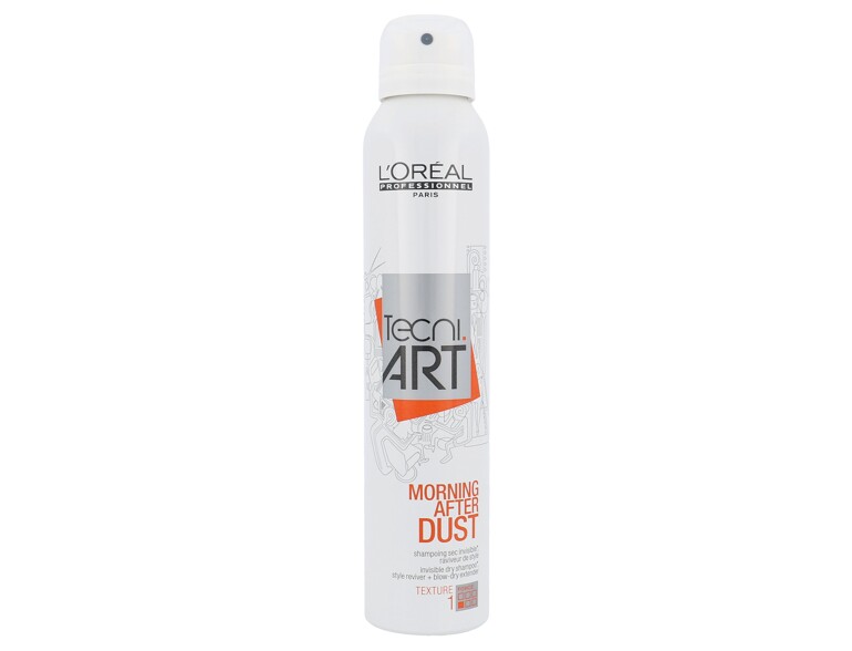 Shampooing sec L'Oréal Professionnel Tecni.Art Morning After Dust 200 ml flacon endommagé