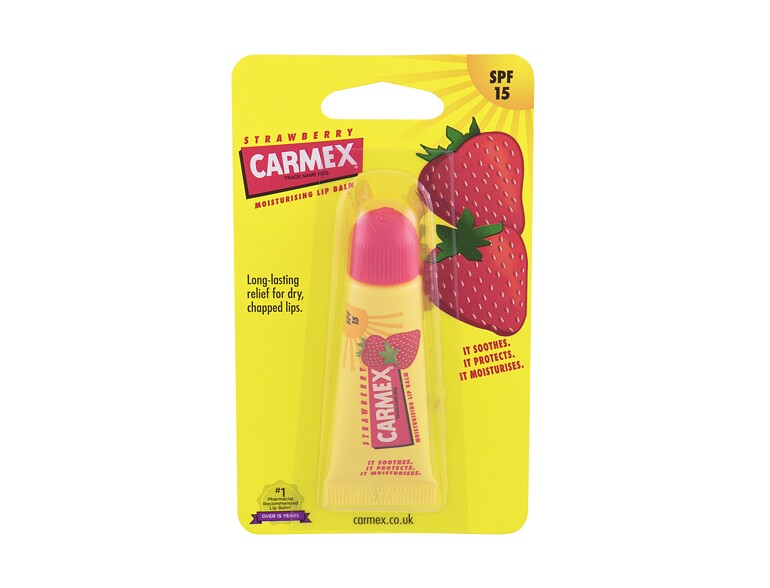 Balsamo per le labbra Carmex Strawberry SPF15 10 g