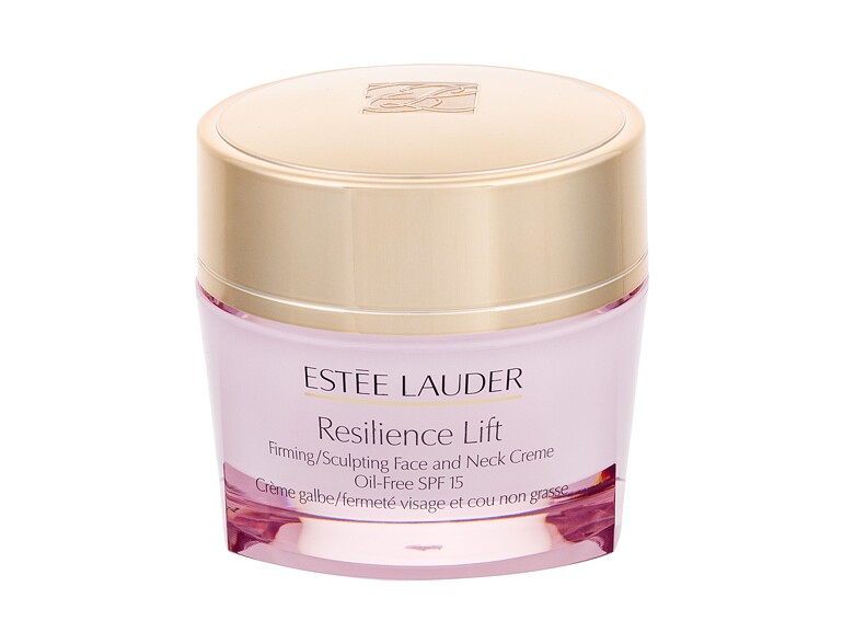 Crema giorno per il viso Estée Lauder Resilience Lift Face and Neck Creme Oil-Free SPF15 50 ml scato