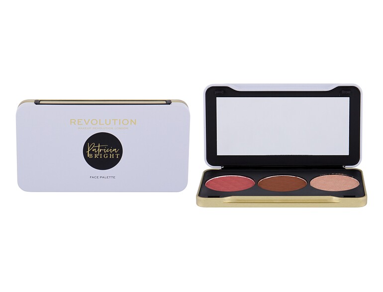 Beauty Set Makeup Revolution London X Patricia Bright Face Palette 6,6 g You Are Gold