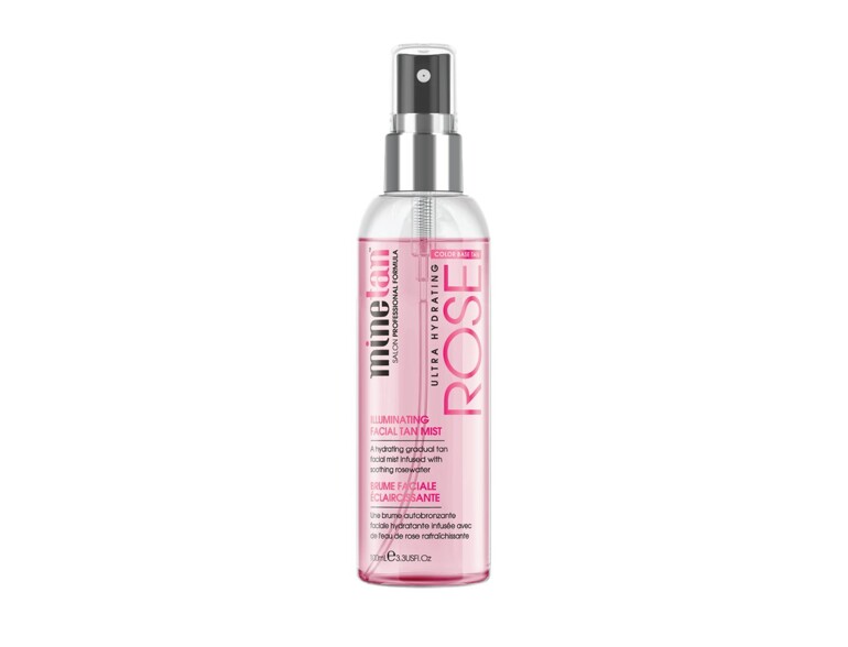 Tonici e spray MineTan Rose Illuminating Facial Tan Mist 100 ml
