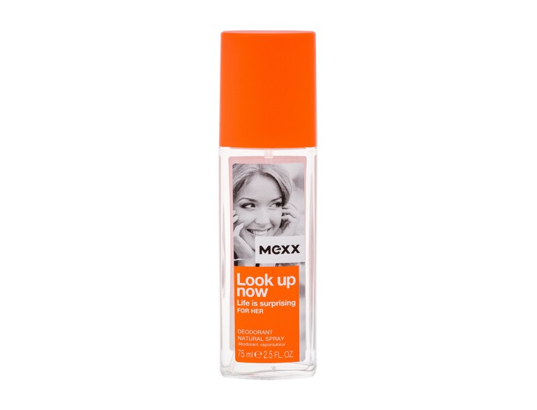 Déodorant Mexx Look up Now Life Is Surprising For Her 75 ml flacon endommagé
