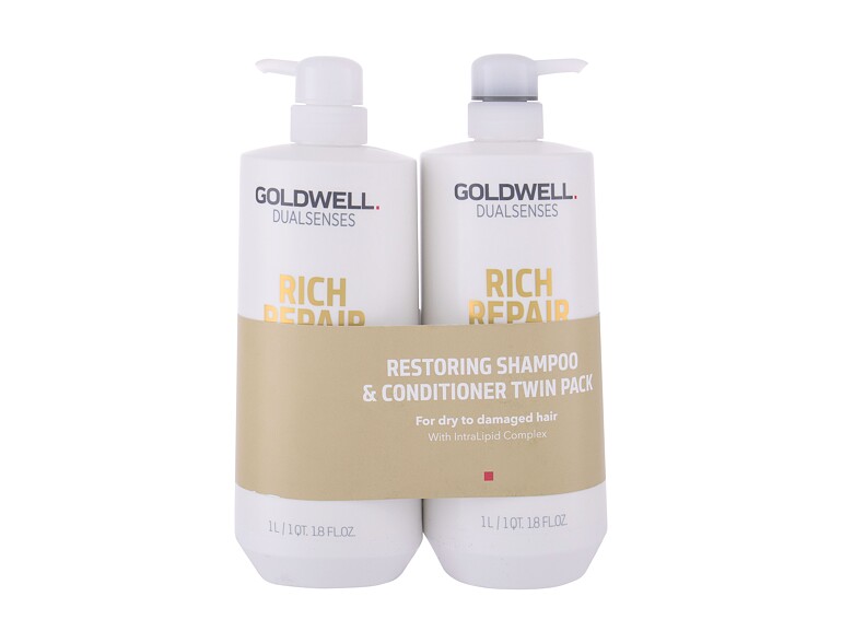 Shampoo Goldwell Dualsenses Rich Repair 1000 ml Sets