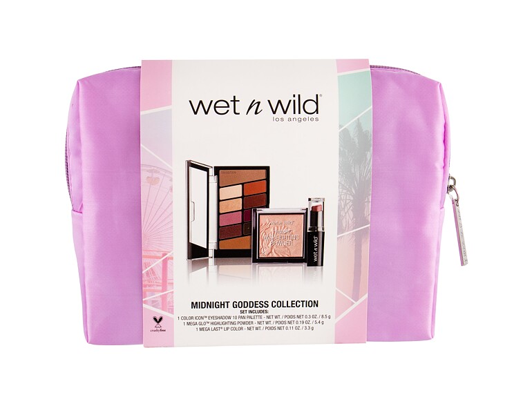 Lidschatten Wet n Wild Color Icon Midnight Goddess Collection 8,5 g Rosé In The Air Beschädigte Verpackung Sets