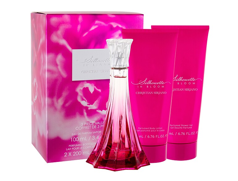 Eau de parfum Christian Siriano Silhouette In Bloom 100 ml boîte endommagée Sets