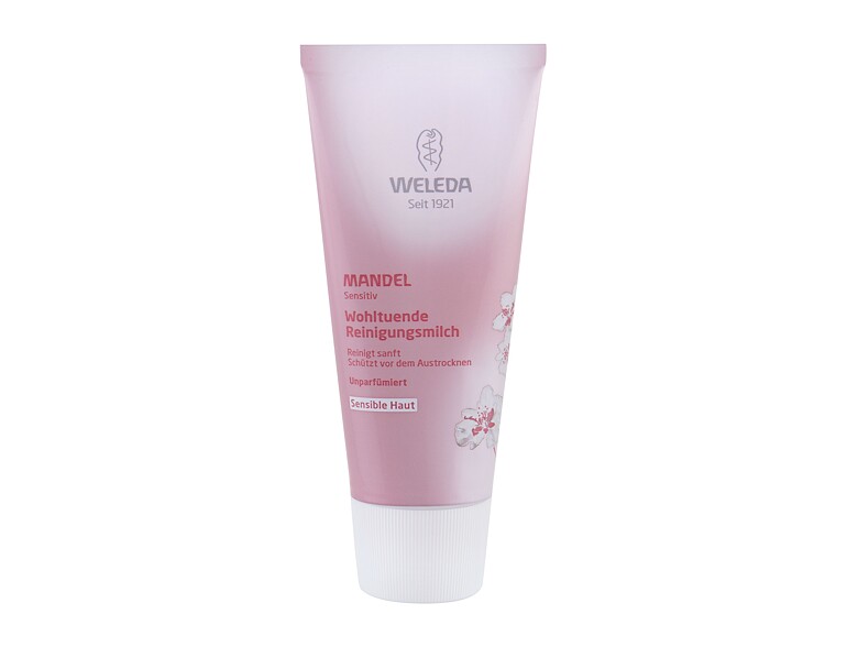 Latte detergente Weleda Almond Calming Cleansing Lotion 75 ml scatola danneggiata