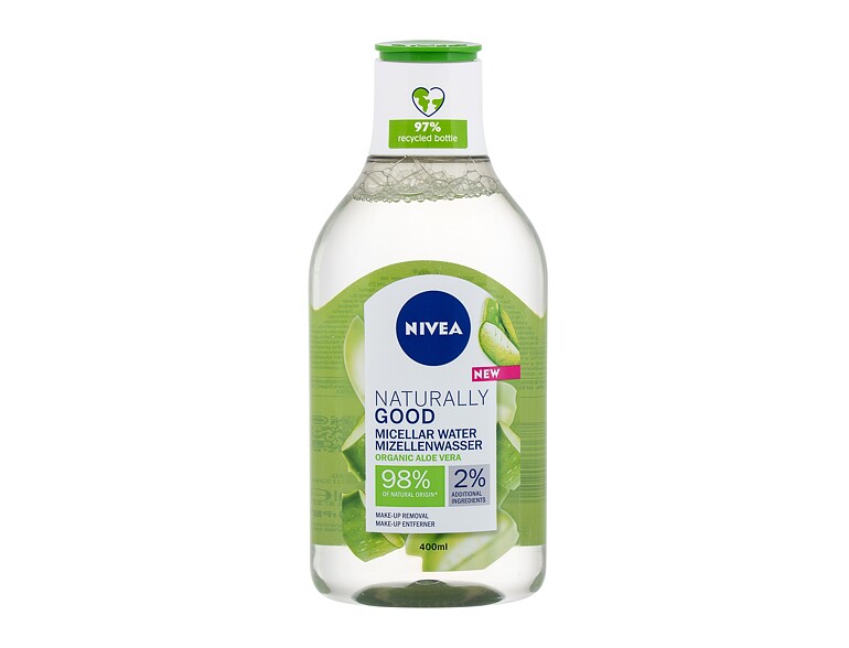 Mizellenwasser Nivea Naturally Good Organic Aloe Vera 400 ml
