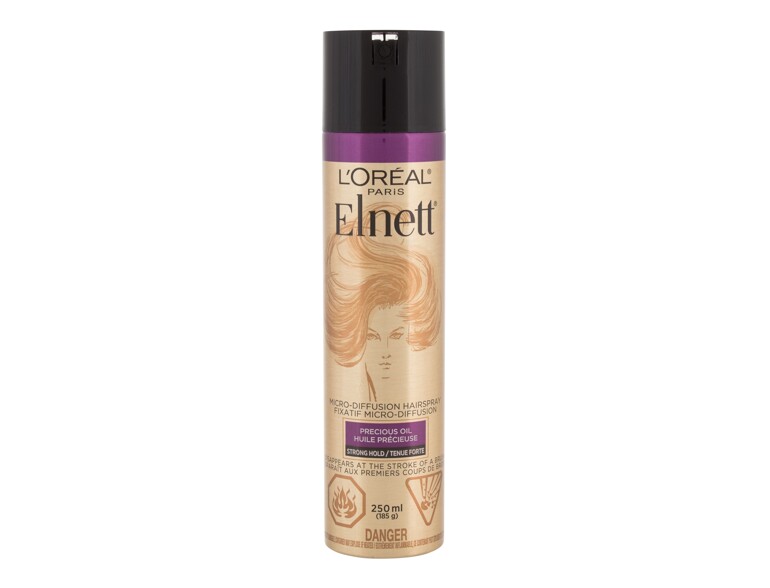 Haarspray  L'Oréal Paris Elnett Precious Oil Micro-Diffusion 250 ml