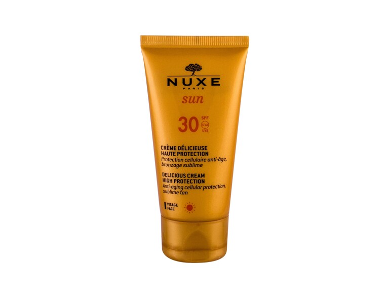 Sonnenschutz fürs Gesicht NUXE Sun Delicious Cream SPF30 50 ml Beschädigte Schachtel