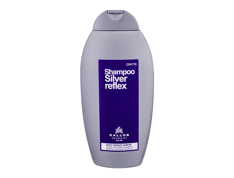 Shampooing Kallos Cosmetics Silver Reflex 350 ml flacon endommagé