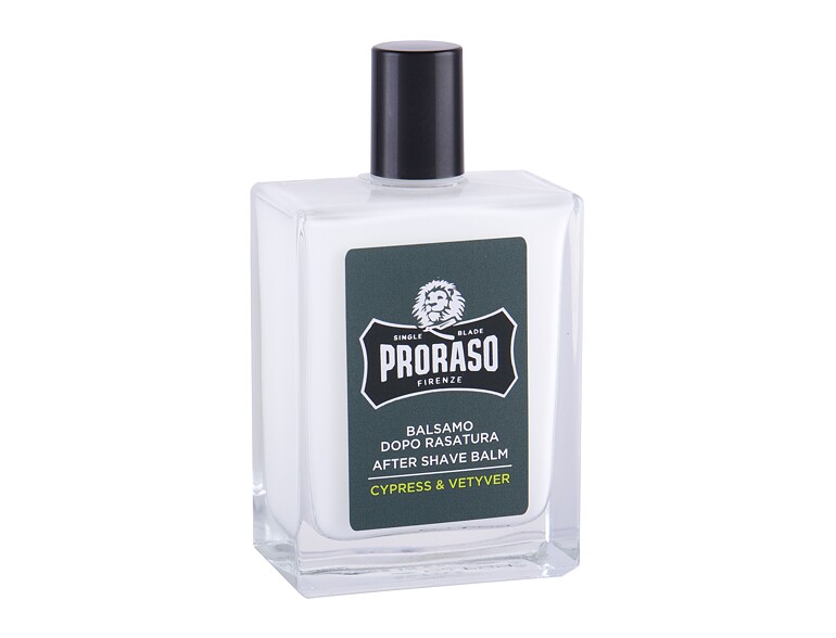 Balsamo dopobarba PRORASO Cypress & Vetyver After Shave Balm 100 ml scatola danneggiata