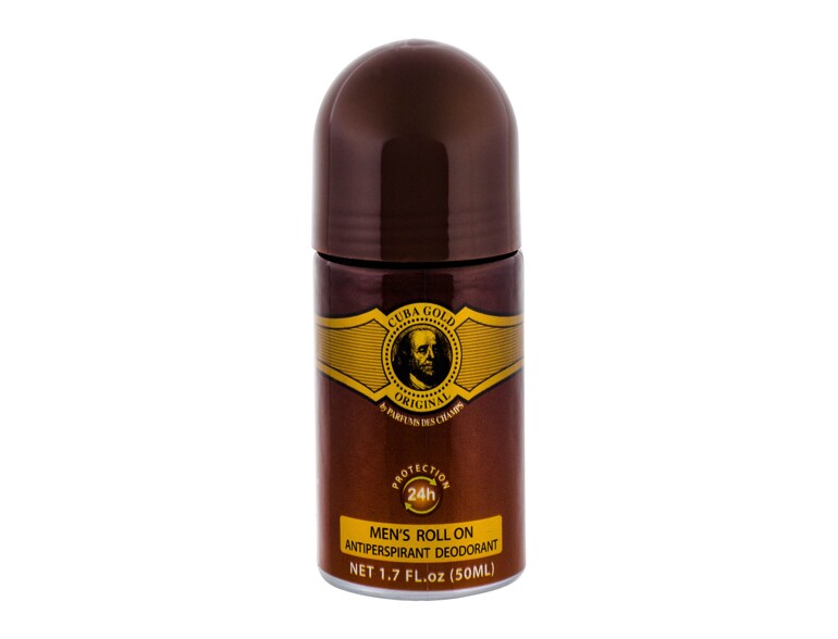 Antiperspirant Cuba Gold 50 ml Beschädigtes Flakon