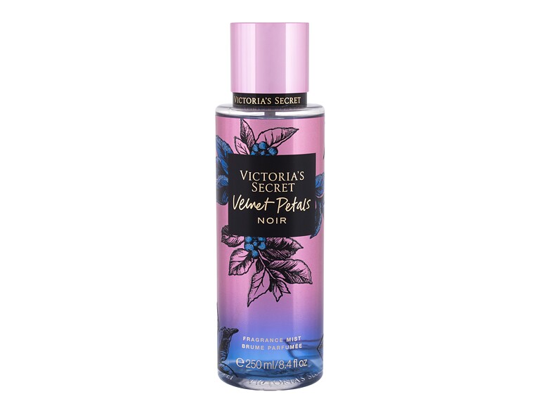 Spray corps Victoria´s Secret Velvet Petals Noir 250 ml flacon endommagé