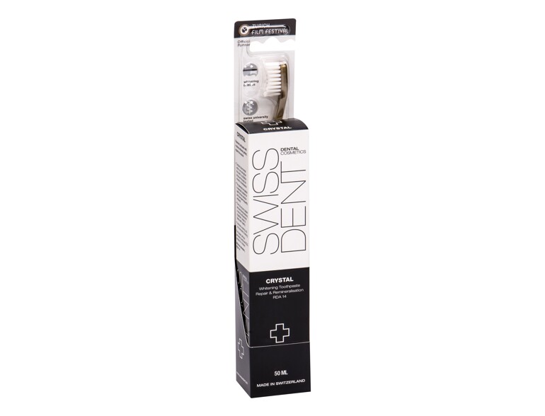 Zahnpasta  Swissdent Crystal Repair & Whitening 50 ml Beschädigte Schachtel Sets