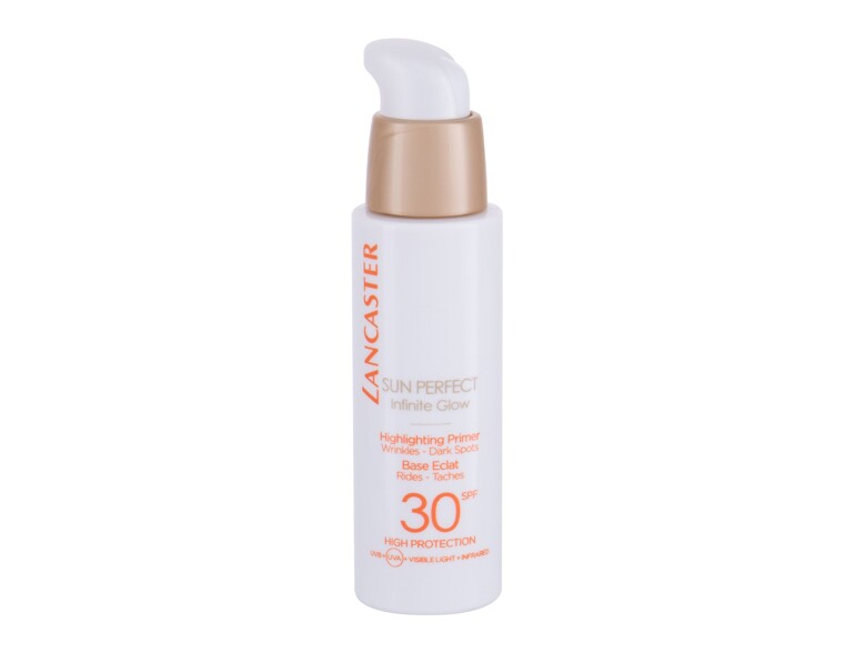 Make-up Base Lancaster Sun Perfect Infinite Glow Highlighting Primer SPF30 30 ml Beschädigte Schachtel