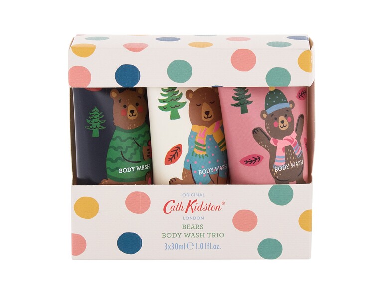 Gel douche Heathcote & Ivory Cath Kidston Bears Body Wash Trio 30 ml Sets