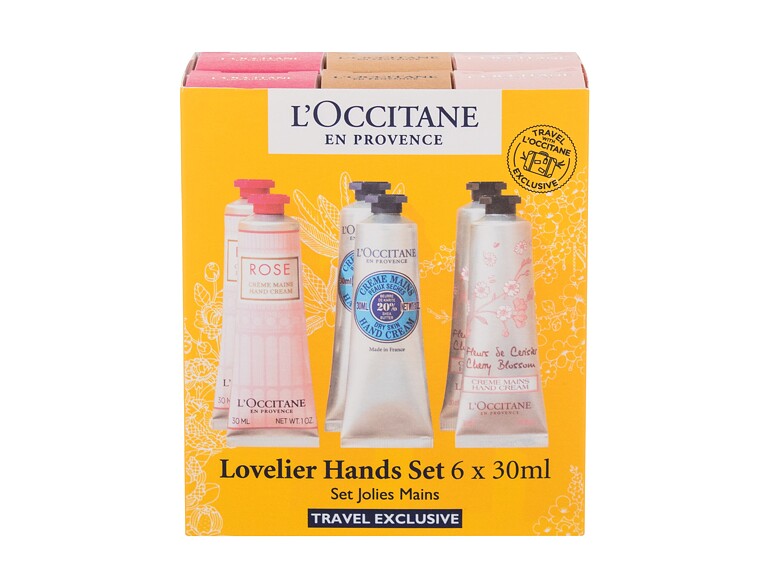 Handcreme  L'Occitane Lovelier Hands 30 ml Sets