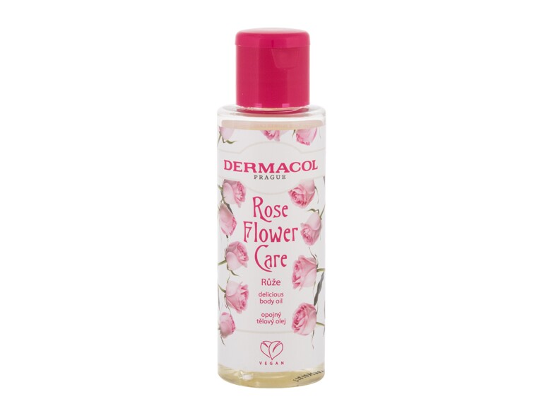 Huile corps Dermacol Rose Flower Care 100 ml