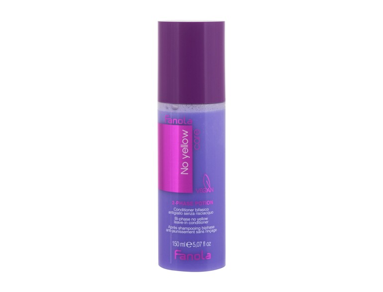 Spray curativo per i capelli Fanola No Yellow 2-Phase Potion 150 ml