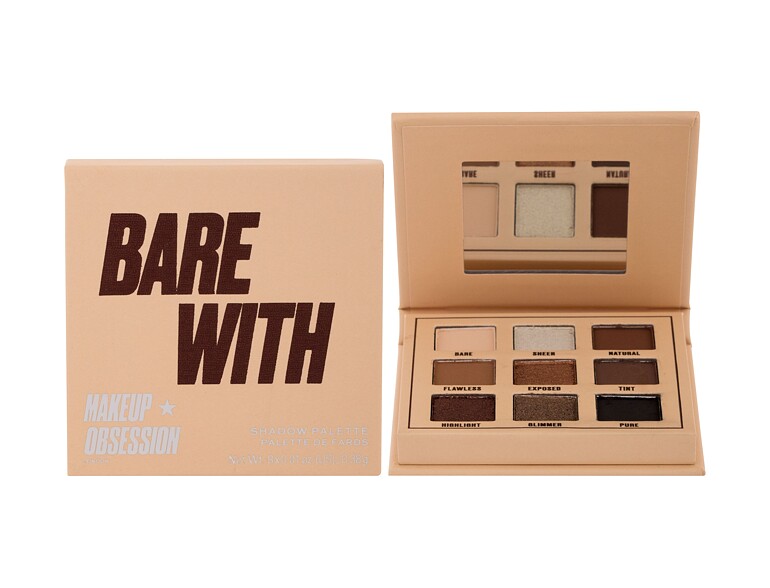 Lidschatten Makeup Obsession Bare With 3,42 g Beschädigte Schachtel