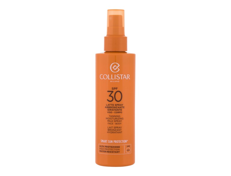 Sonnenschutz Collistar Smart Sun Protection Tanning Moisturizing Milk Spray SPF30 200 ml