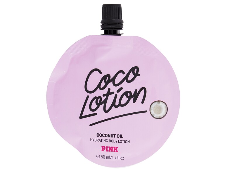 Latte corpo Pink Coco Lotion Coconut Oil Hydrating Body Lotion Travel Size 50 ml