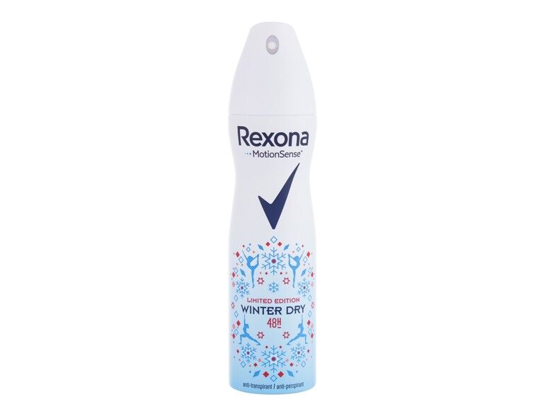 Antitraspirante Rexona MotionSense Winter Dry 48H 150 ml flacone danneggiato