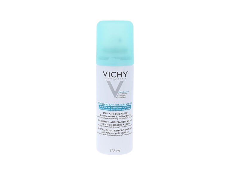 Antiperspirant Vichy Deodorant No White Marks & Yellow Stains 48h 125 ml Beschädigtes Flakon