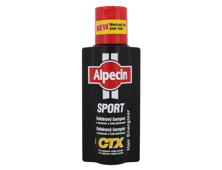 Shampoo Alpecin Sport Coffein CTX 250 ml Beschädigtes Flakon