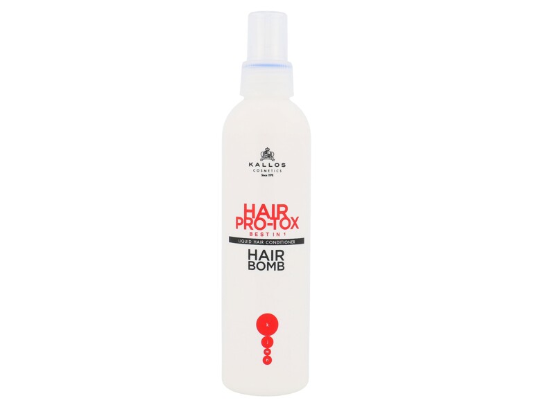 Balsamo per capelli Kallos Cosmetics Hair Pro-Tox Hair Bomb 200 ml flacone danneggiato