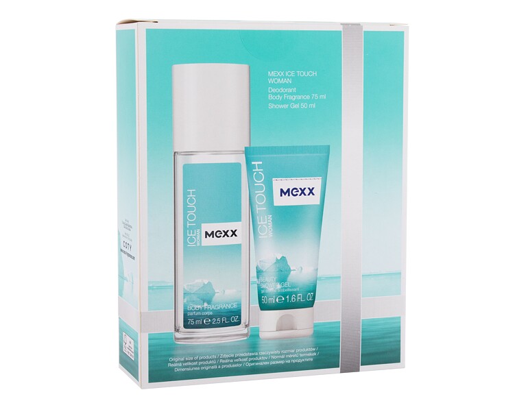 Deodorant Mexx Ice Touch Woman 2014 75 ml Beschädigte Schachtel Sets