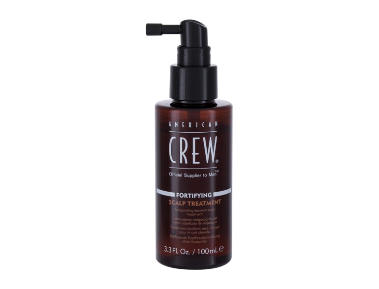 Spray curativo per i capelli American Crew Classic Fortifying Scalp Treatment 100 ml scatola dannegg