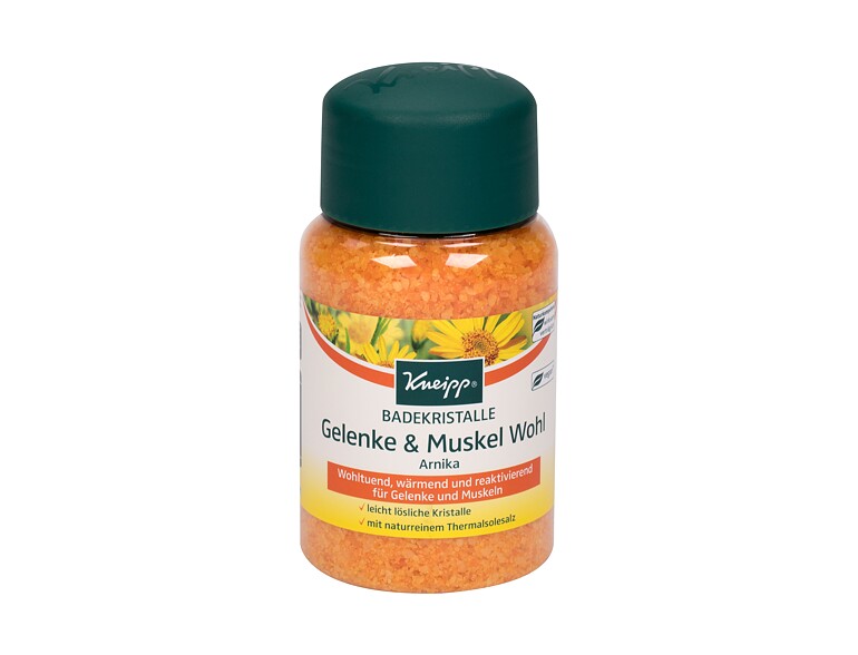 Badesalz  Kneipp Arnica Active 500 g Beschädigtes Flakon