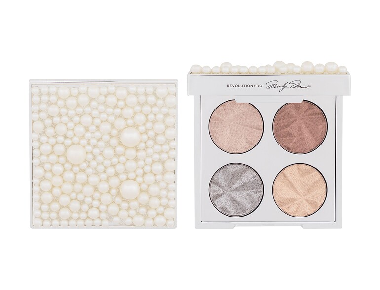 Lidschatten Revolution Pro X Marilyn Monroe Eye Quad 3,2 g White Pearl