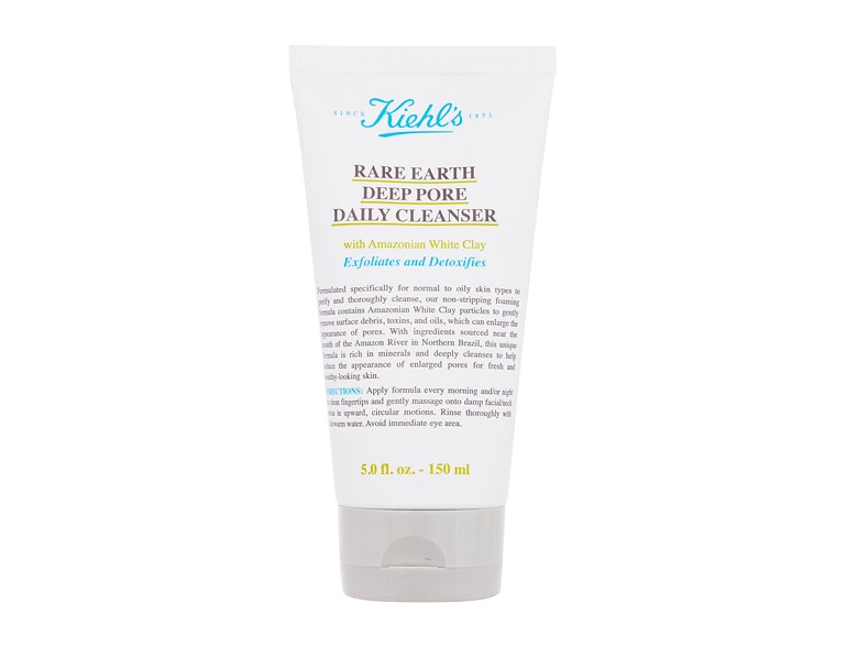 Gel nettoyant Kiehl´s Rare Earth Deep Pore Daily Cleanser 150 ml