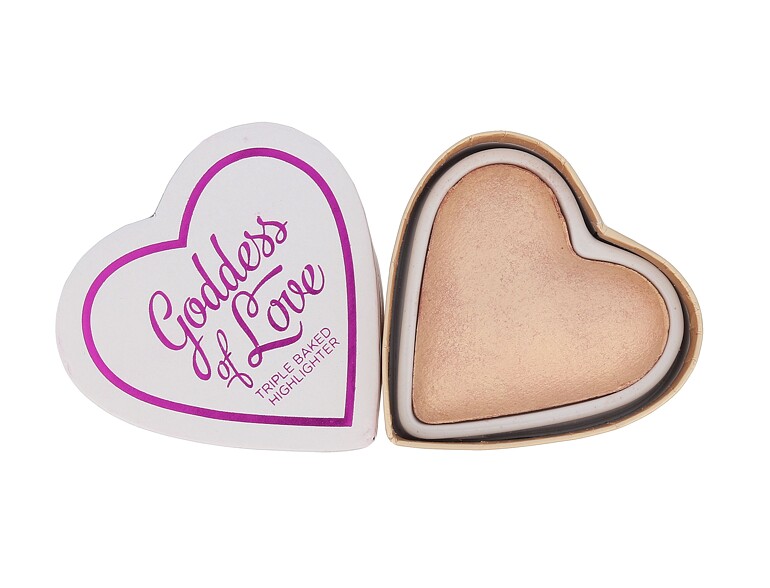 Highlighter Makeup Revolution London I Heart Revolution Triple Baked Highlighter 10 g Golden Goddess Beschädigte Schachtel