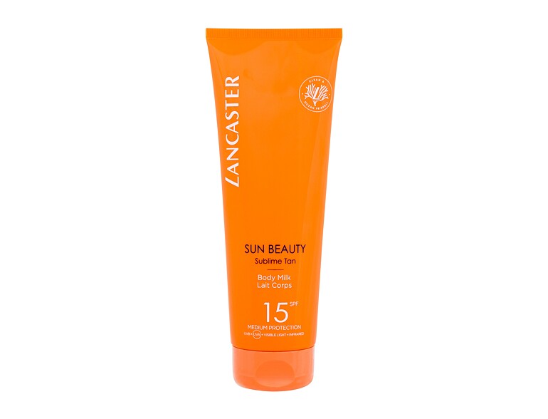 Sonnenschutz Lancaster Sun Beauty Body Milk SPF15 250 ml