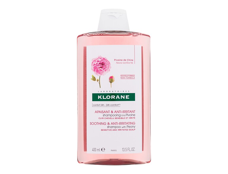Shampoo Klorane Organic Peony Soothing & Anti-Irritating 400 ml