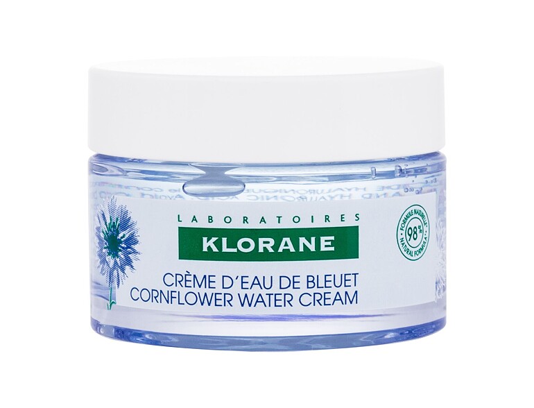 Gesichtsgel Klorane Cornflower Water Cream 50 ml