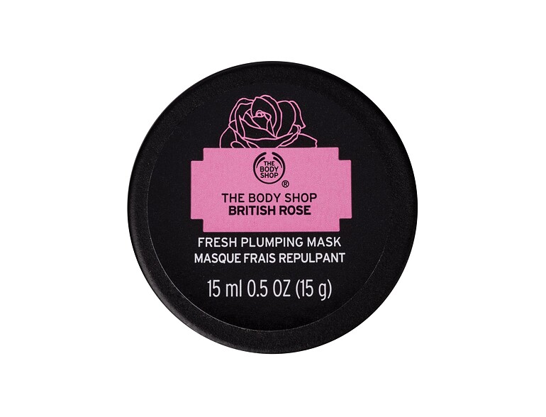 Gesichtsmaske The Body Shop British Rose Fresh Plumping Mask 15 ml