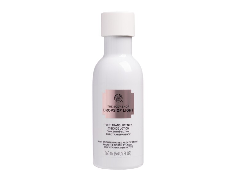 Tagescreme The Body Shop Drops Of Light Pure Translucency Essence Lotion 160 ml