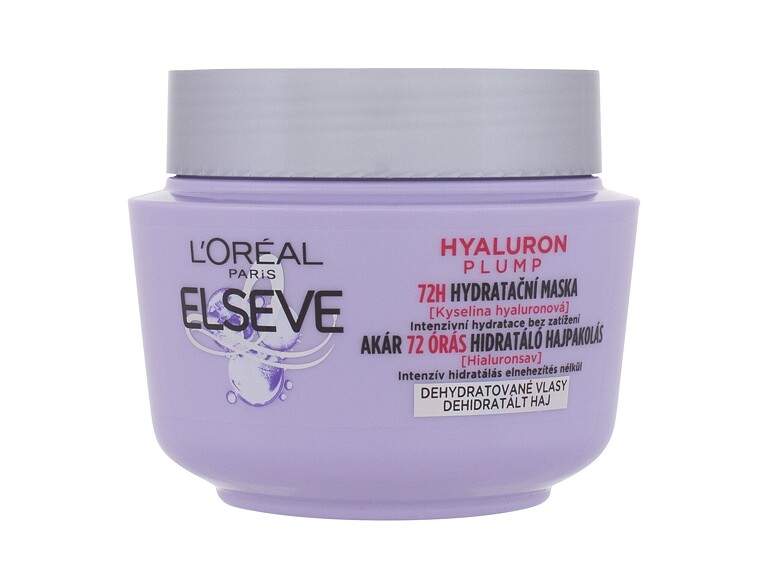 Haarmaske L'Oréal Paris Elseve Hyaluron Plump Moisture Hair Mask 300 ml
