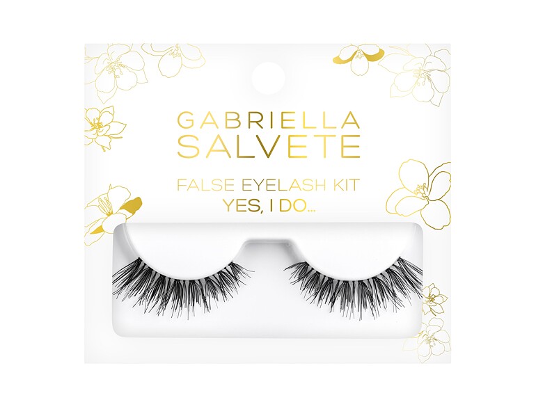 Falsche Wimpern Gabriella Salvete Yes, I Do! False Eyelash Kit 1 St. Black Sets