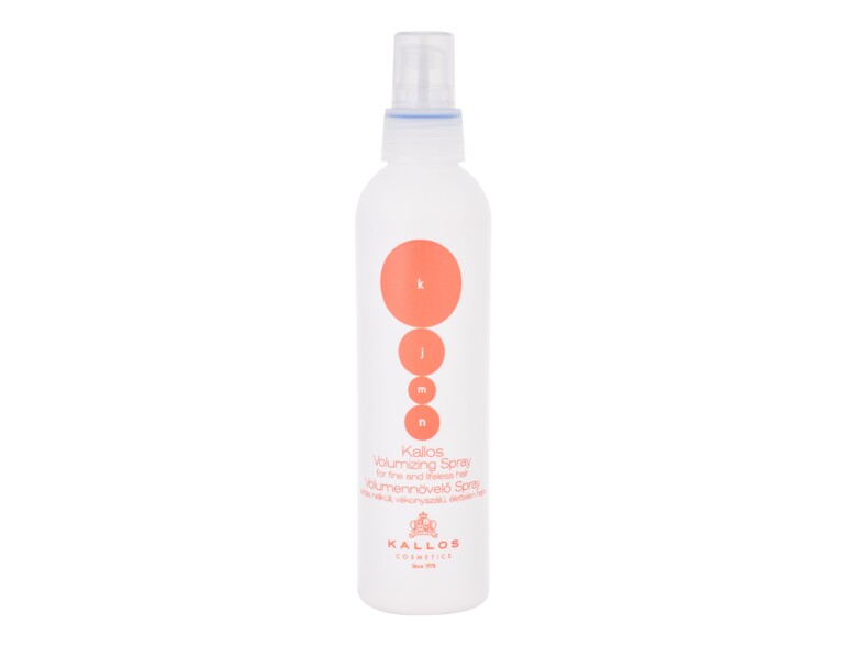 Für Haarvolumen  Kallos Cosmetics KJMN Volumizing Spray 200 ml Beschädigtes Flakon
