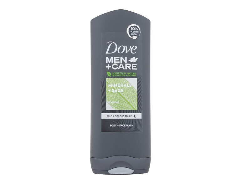 Gel douche Dove Men + Care Minerals + Sage 400 ml