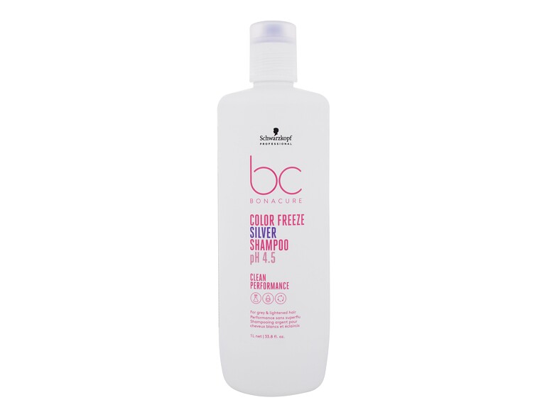 Shampoo Schwarzkopf Professional BC Bonacure Color Freeze pH 4.5 Shampoo Silver 1000 ml